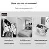 Bedroom Clothes Drying Rack Household Living Room Clothes Storage Rack Wear-Resistant Single Bar Clothes Rack