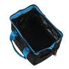 Tool Bag Wide Mouth Large Capacity Waterproof Handbag Oxford Cloth for Wrench Screwdriver 14in