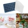 With Lids Silicone Ice Cube Tray Square Shape Candy  Mold Multi-Use Ice Cube Mold  Home