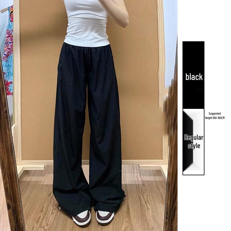 

Women s High-Waist Quick-Dry Wide-Leg Pants - Summer 2025 Style XL (126-145 lbs)