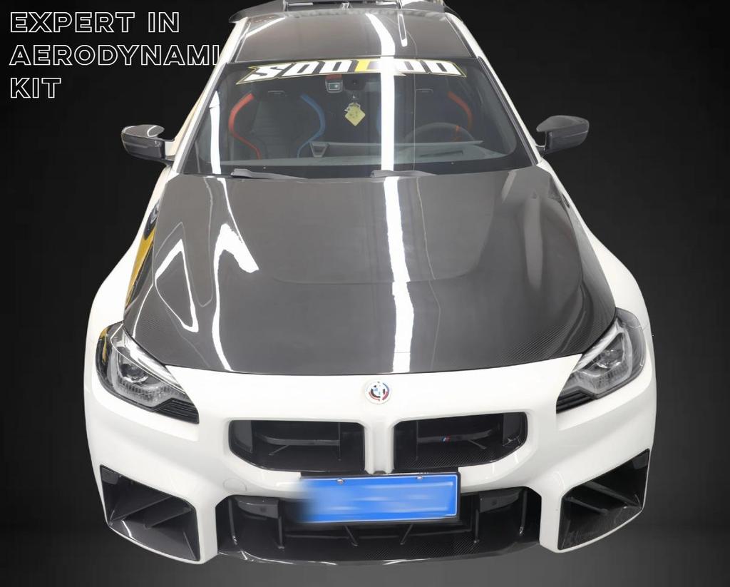 Dry Carbon Fiber Engine Hood for 2023+ BMW M2 G87