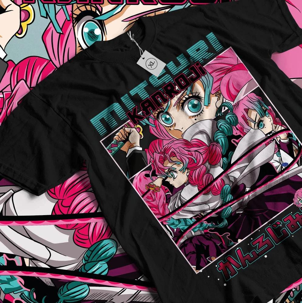Mitsuri Kanroji TShirt Kimetsu No Yaibavdemon Slayer Hentai Kawaii Gift Shirt