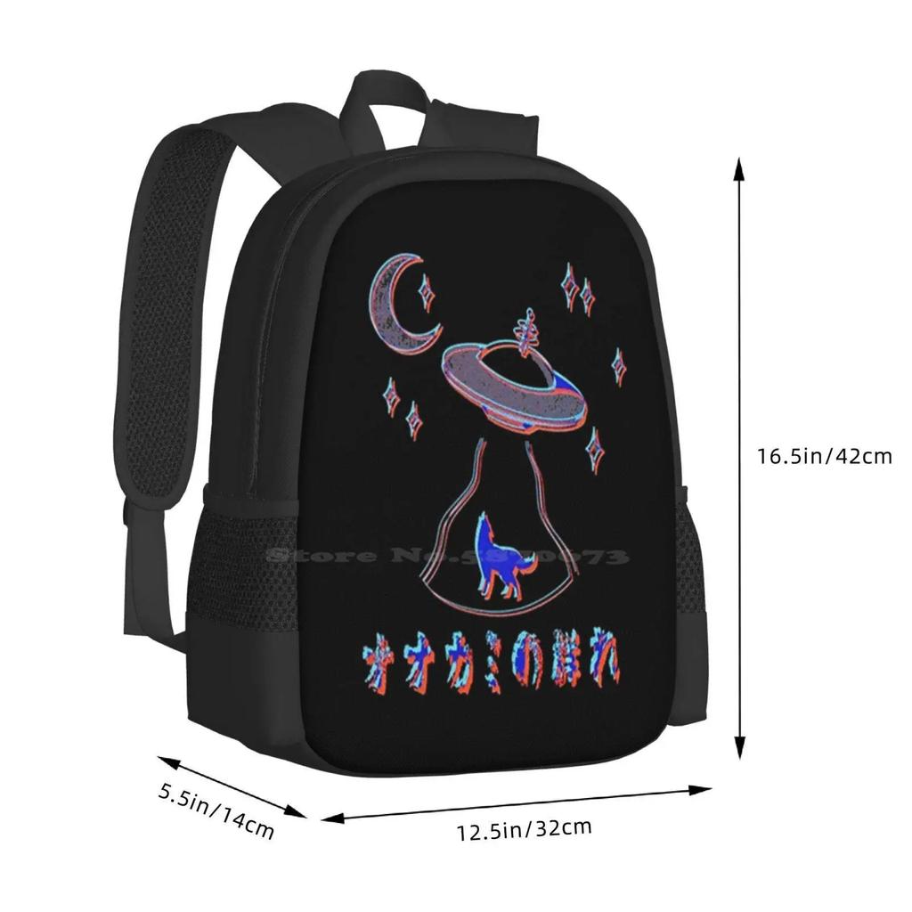 Sssniperwolf Ufo Essential Hot Sale Backpack Fashion Bags Sssniperwolf Cosplay Zombie Lia Real Videos Sssniper Wolf