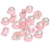 20pcs 11x8mm Resin Beads Candy Color Cylindrical Big Hole Loose Spacer Bead for Jewelry Making DIY Bracelet Necklace Accessories