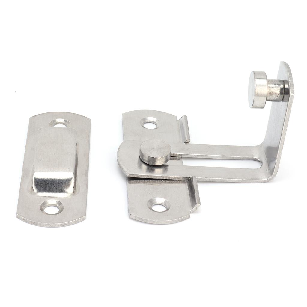 90 Degree Angle Barn Door Latch Buckle Stainless Steel Sliding Door Hardware Accessory