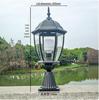 European Style Outdoor Waterproof Pillar Lamp for Villa Entrances and Community Courtyards