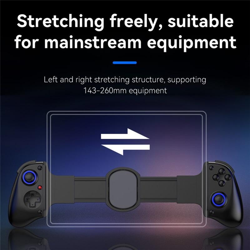 D11 Mobile Phone Gamepad Wireless Stretching Gaming Controller Bluetooth Mobile GamePad For Switch/Android/iOS/PC/Xbox Accessory
