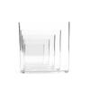 Square Acrylic Flower Box Clear Vase Flowers Green Plants Flower Arrangement Hydroponic Container Square Box Floral Material