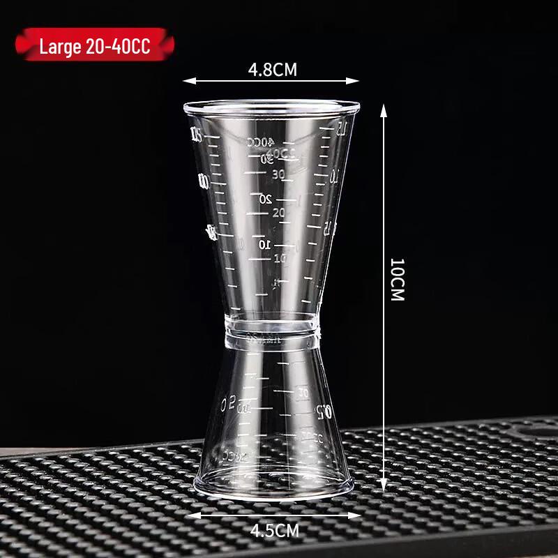 

Dual-Capacity PC Measuring Jigger for Milk Tea