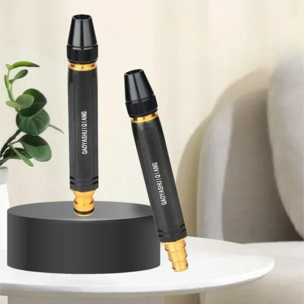 High-Pressure Water Gun Household Car Wash Water Black Car Wash Nozzle Diamond Water Car Wash Gun Watering Pipe