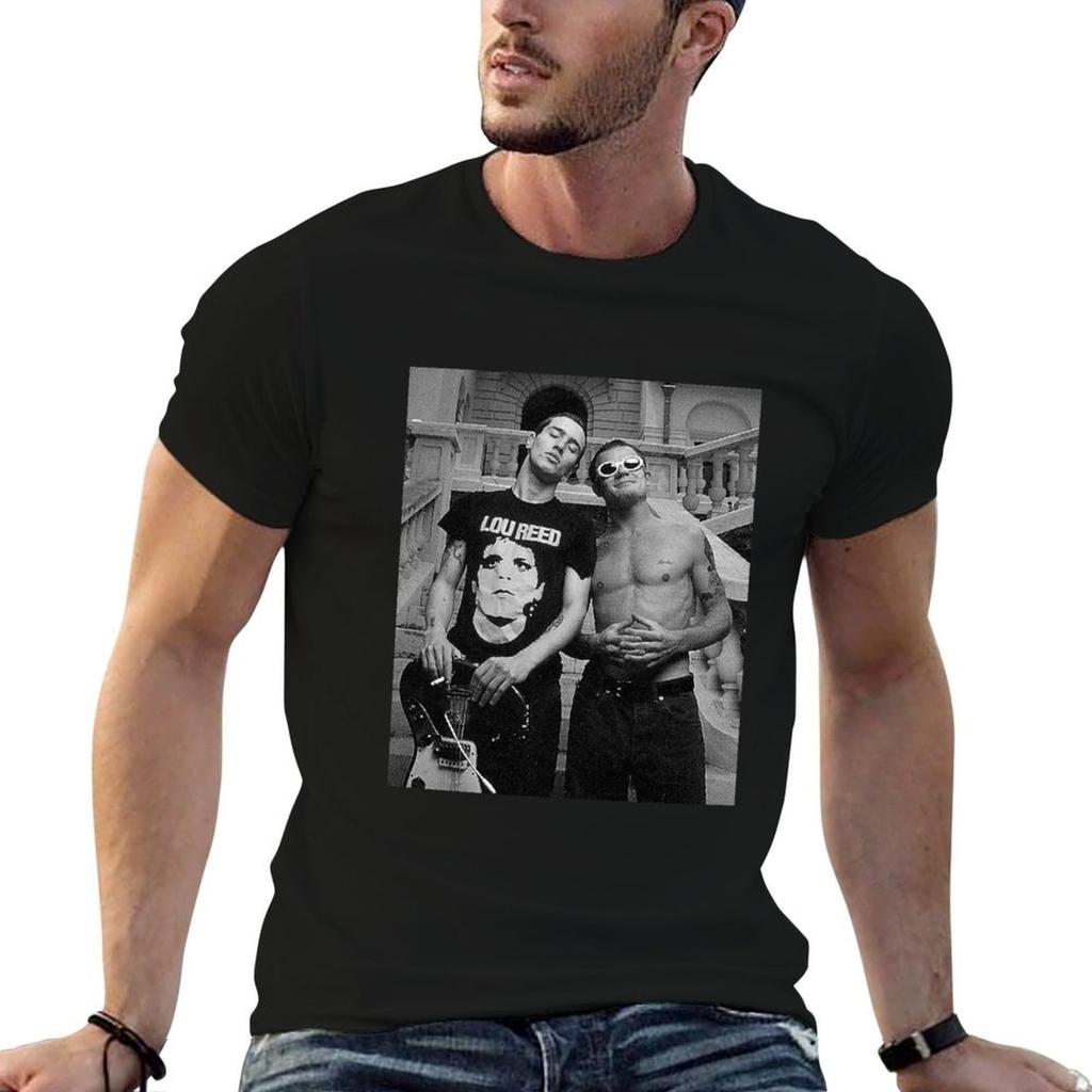 John Frusciante Flea T-Shirt Casual Basic Short Sleeve T-Shirt