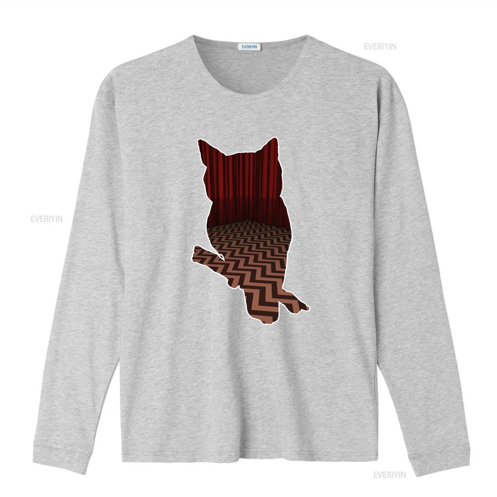 Twin Peaks TV T Shirt Men Vintage Short Sleev Clothing Red Vintage Washed Stretched Breathable Fashion Top For Everyday Wear