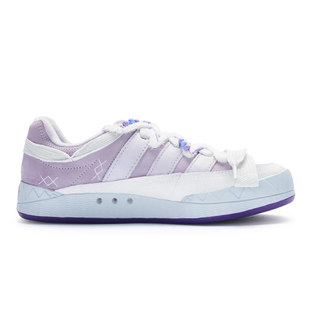 Adidas Originals Adimatic Low top Skateboard Shoes Unisex Light Purple White GY2089(Team80-)