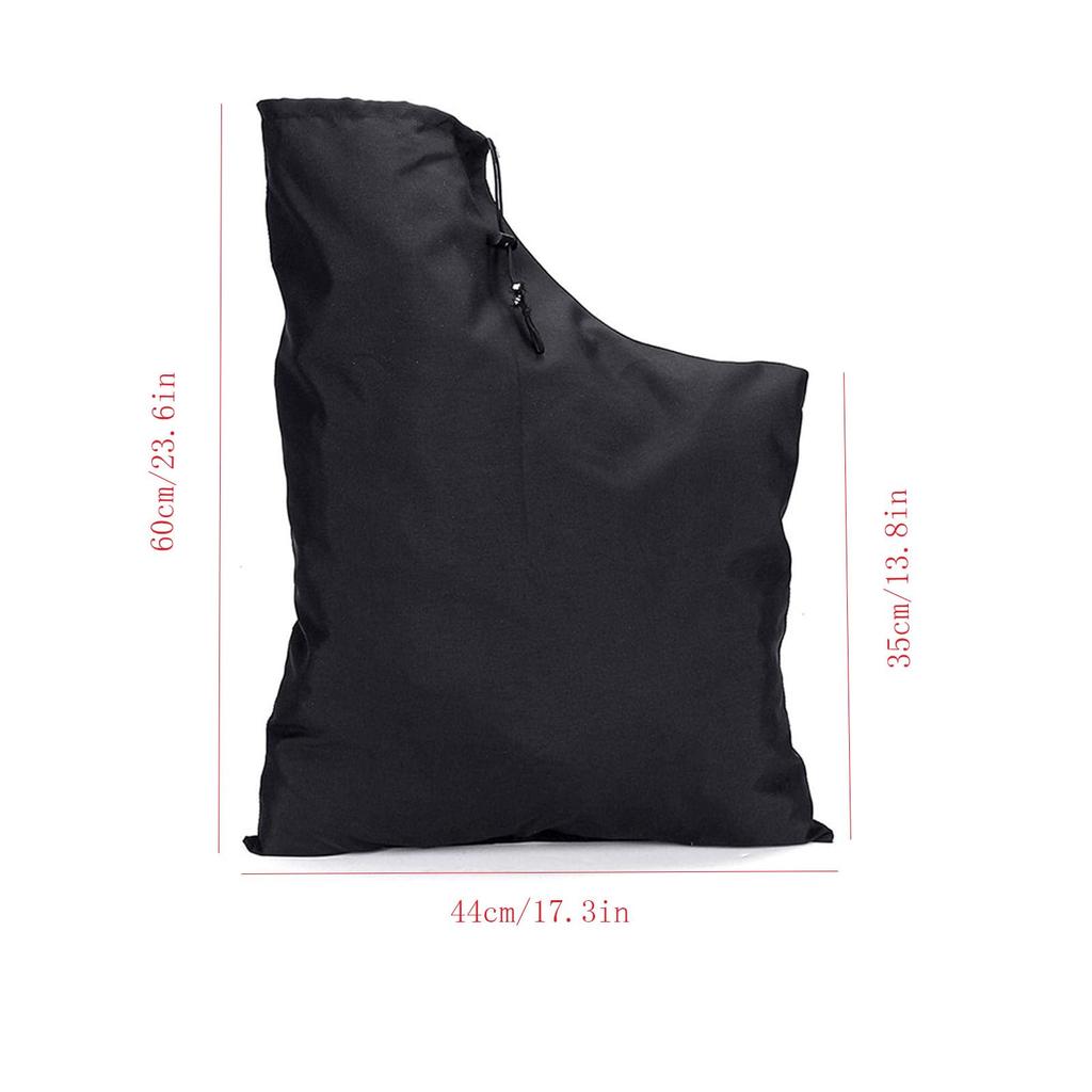 Leaf Blower Vacuum Bag Oxford Garden Leaf Blower Collection Organiser Blower Rake Vacuum Zippered Bottom Dump Pouch Lawn Cleaner
