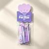 Dreamy Flower Stationery Set 8-in-1 Ballpoint Pen Multi-functional Clip  Gift Prize