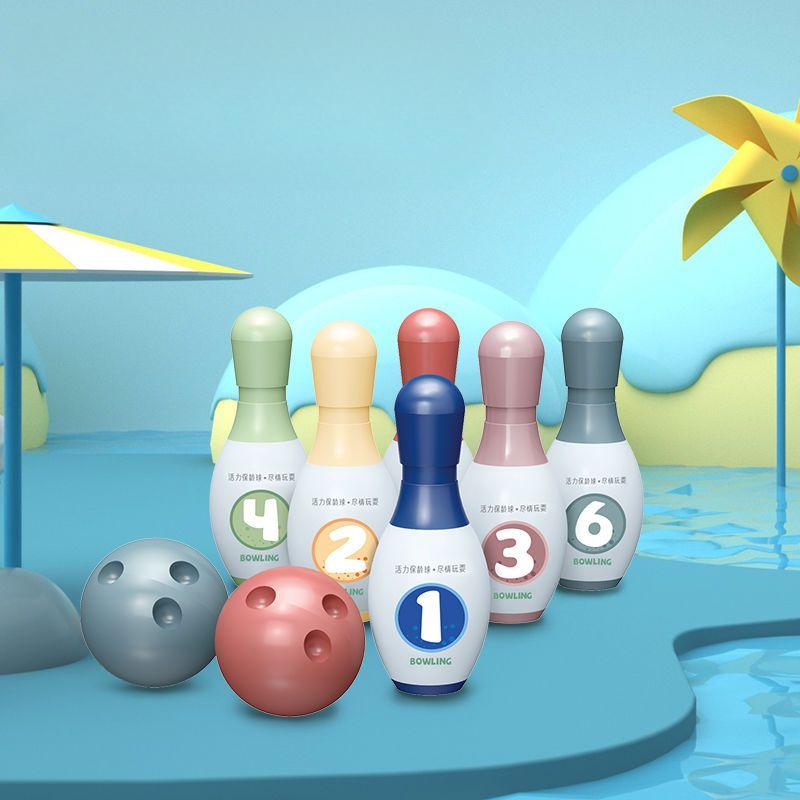 Children's Bowling Toy Set Indoor Kindergarten Parent-child Sports Ball Game 3 Year Old Boys and Girls Toys Puzzle