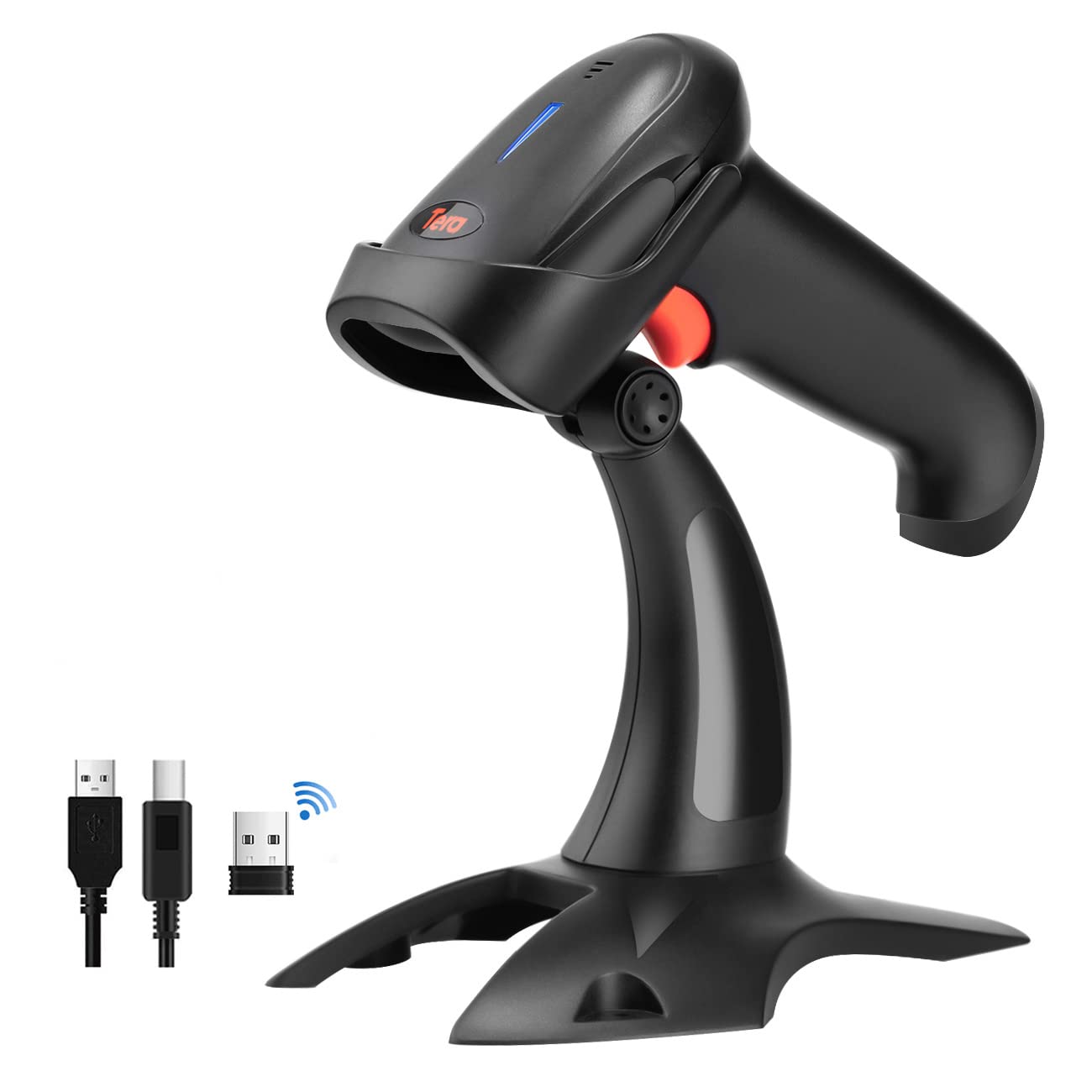 

Tera Wireless Barcode совместим как с проводными, так и с 1D и 2D QR USB Bluetooth ЖК-дисплей штрих-кодов Техническое соответствие Поставляется с японским