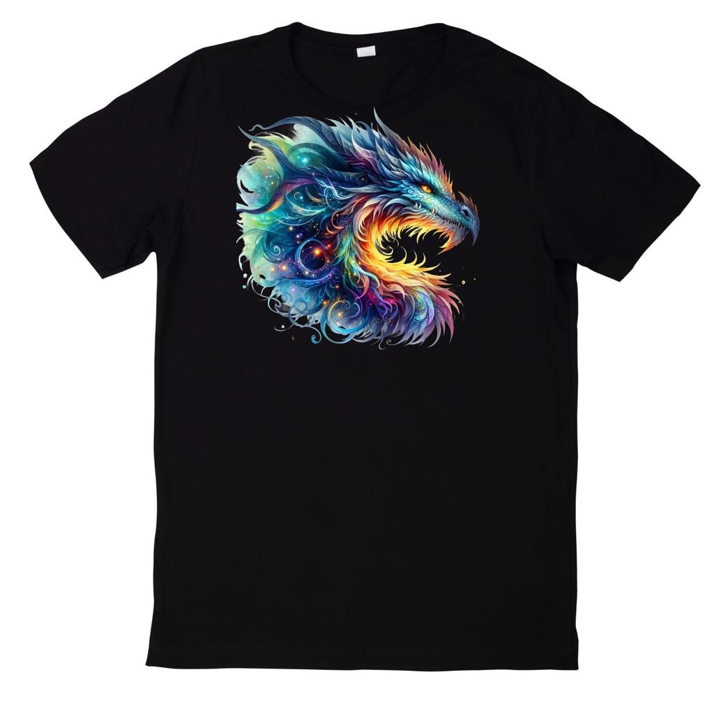 T-Shirt Fantasy Drachen Magischer Drache Motiv BaumwolleWird in neuem Fenster oder Tab geöffnet