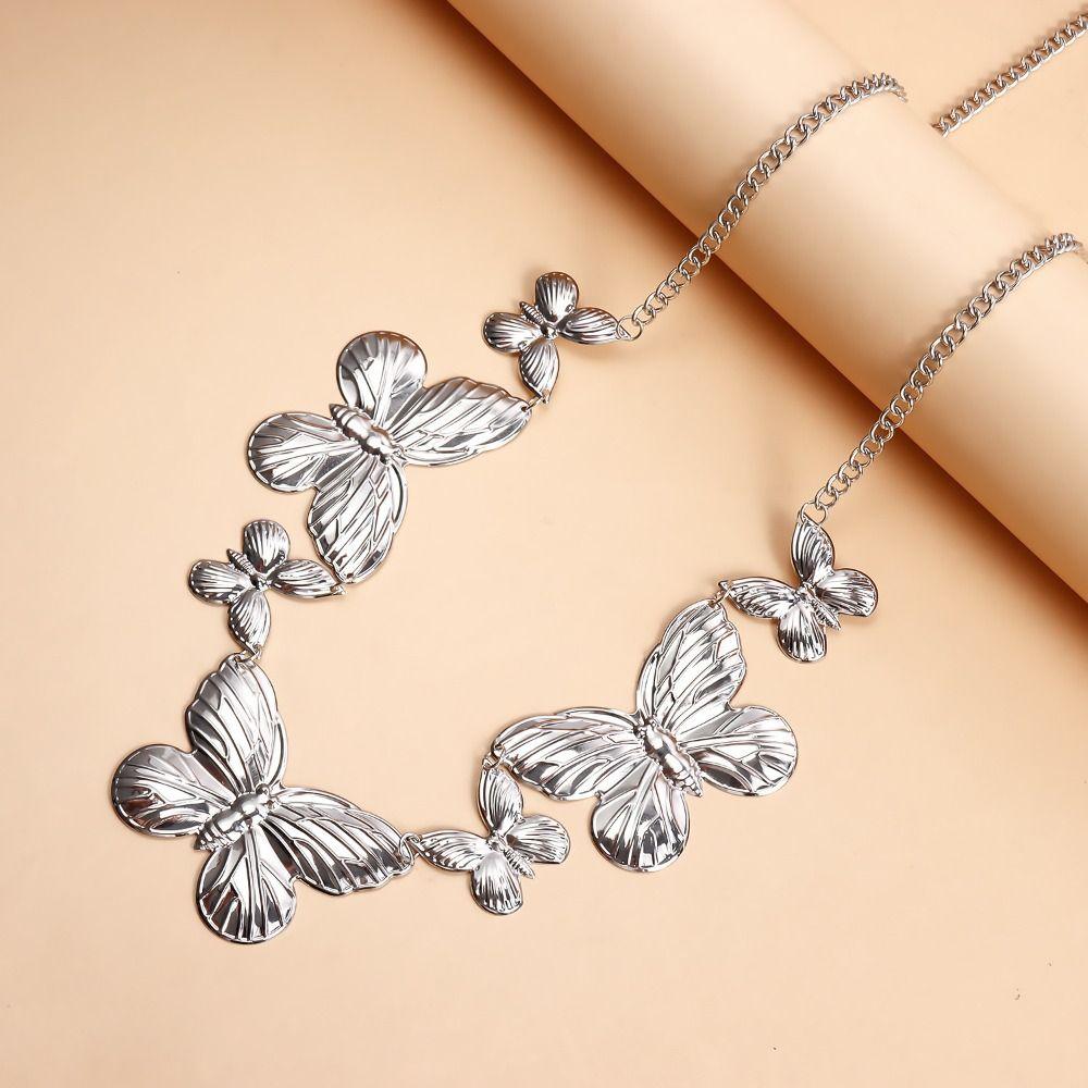 Y2K Waist Accessories Metal Waist Chain Accessories Butterfly Waist Chain  Summer