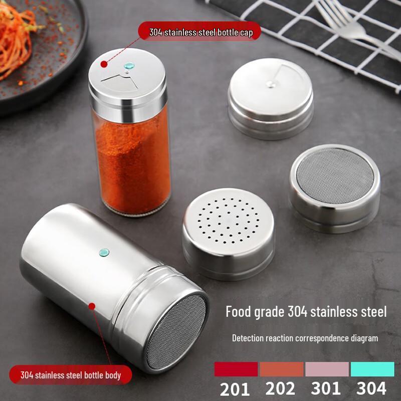 Glass Seasoning Bottle Set