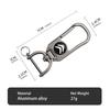 Portachiavi per Auto in Metallo Portachiavi Catena Accessori per Styling Auto Per Citroen Grand Berlingo Jumper Celysee Xsara Picasso Aircross