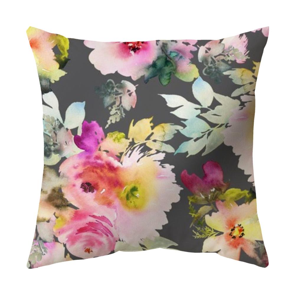 Pillow Cover Sofa Cushion Cover Car Sofa Cushion Cover Peach Skin Velvet