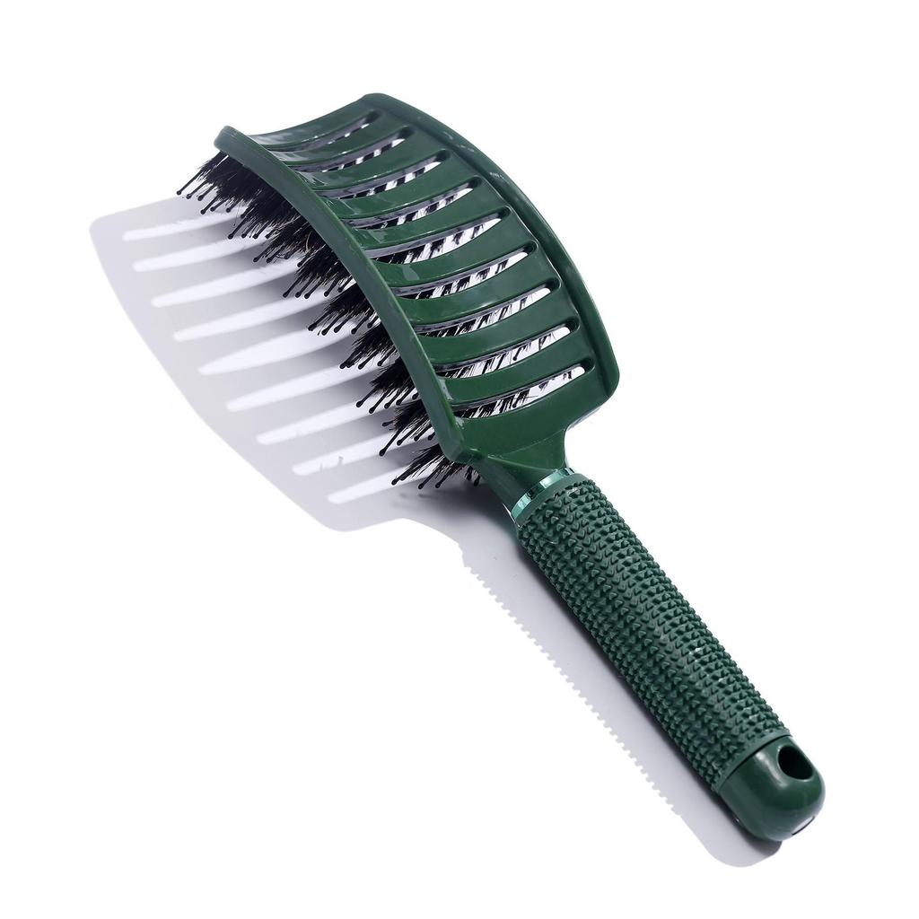 Arc-Shaped Fluffy Massage Comb for Curly & Straight Hair Styling