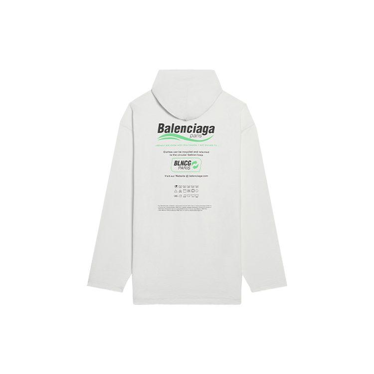 Balenciaga Sweatshirt Loose Fit Men's White 662424TKVF89085