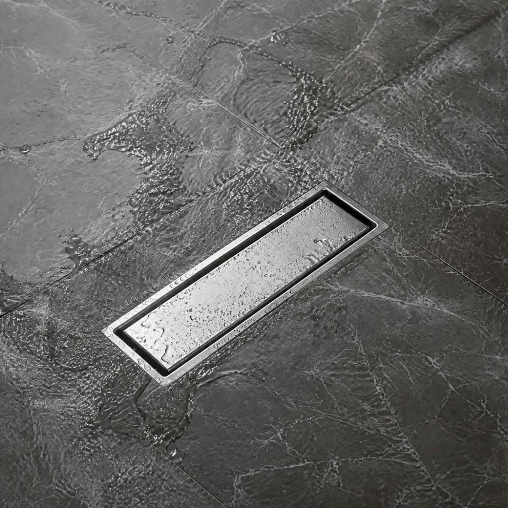 Drenaje de Piso Lineal Oculto Acero Inoxidable SUS304 Drenaje de Ducha de Alto Flujo Sala de Ducha