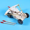 Wood Siege Catapult Model Hands on Assembly Toy Children Learning Toy Easy Installation for Kids Teen Student Aged 7-14