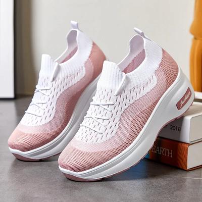 Seller Spring and Autumn New Thick Sole Women's Casual Shoes  Comfortable Breathable Women's Shoes Sneaker