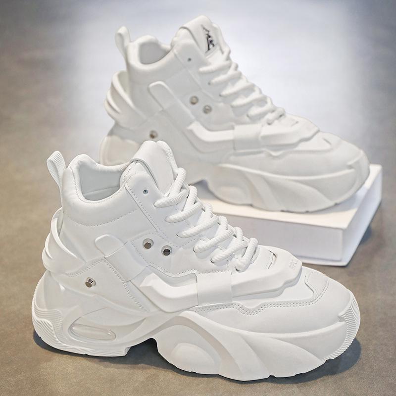 

Shoes for Men High Quality Platform Sneaker Fashion High-top Leather Sports Men Shoes Thick-soled Casual Shoes Zapatillas Hombre 39