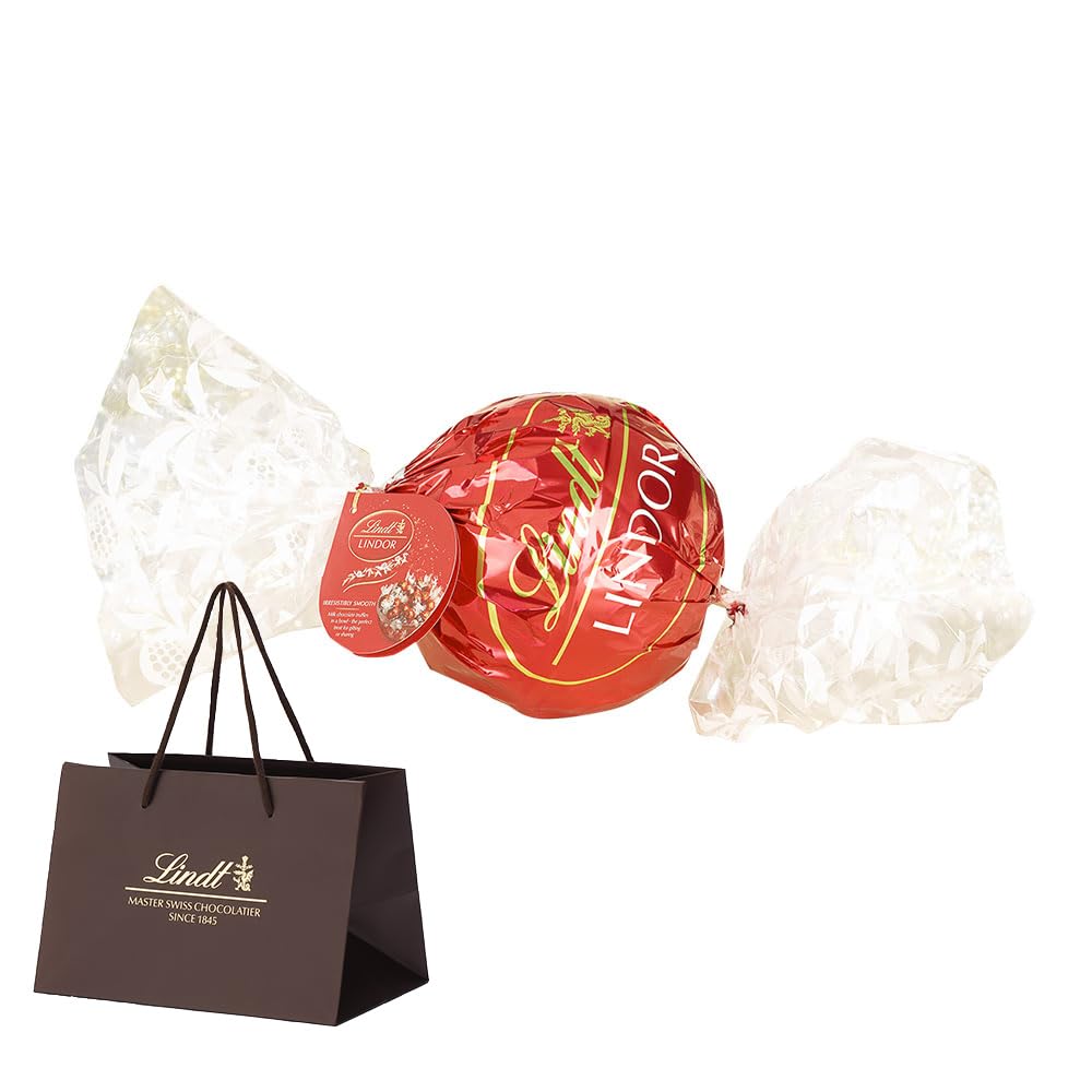 

Шоколад Lindt Lindor Maxi Ball Milk 250 г с пакетом L [официальный Lindt]