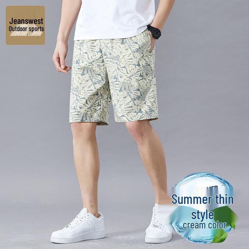 Jeanswest Men s Lightweight Cotton Outdoor Shorts 4XL