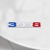 Car 3D Metal For Peugeot 2008 5008 3008 4008 French Tricolor Body Emblem Badge Decals Auto Tail Sticker Decorative AccessoriesV