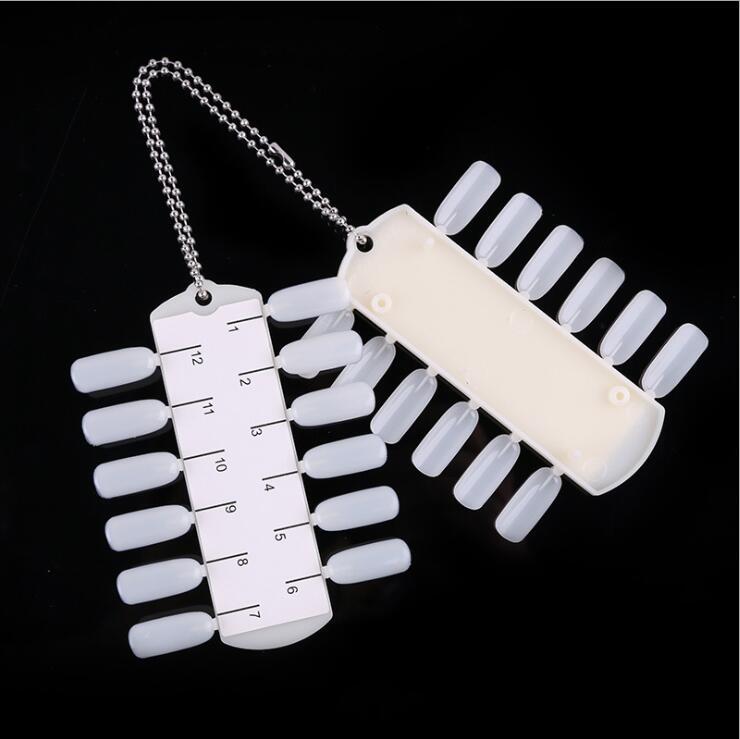 

120 насадок для гель-лака, цветной дисплей с полкой, держатель для карт, двухсторонние образцы, обучение дизайну ногтей, подставка для образцов рук, палитра для ногтей белый