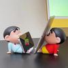 Crayon Shin-chan Handyhalter Spielzeug Cartoon Handyhalter Schreibtischzubehör Handyhalterung Shin-chan Figuren Schmuck