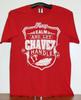 KEEP CALM AND LET CHAVEZ HANDLE IT T-Shirt Groß, Rot