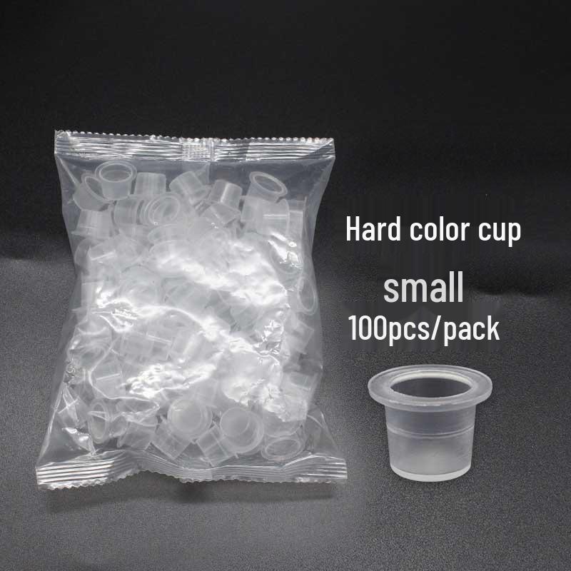 Transparent Silicone Tattoo Ink Cup Holder for Permanent Makeup - Acrylic Ink Rack and Mixing Base
