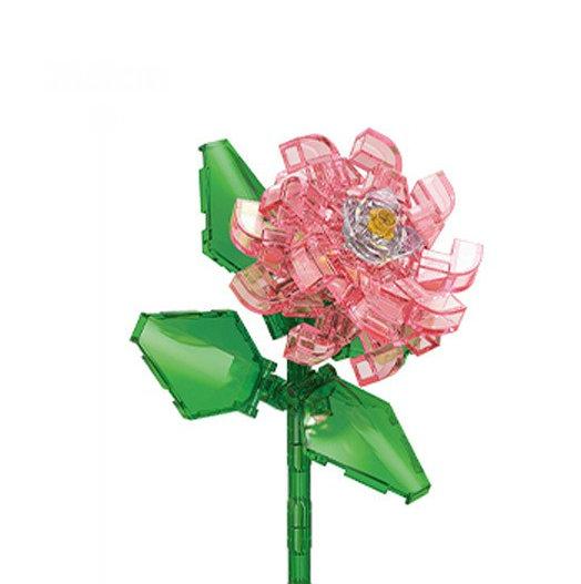 Modello Fiore Bouquet Eterno Blocchi da Costruzione Pianta Decorativa Creativa per Scrivania Casa Assemblare Mattoncini Giocattolo Educativo Regali per Bambine Bambini