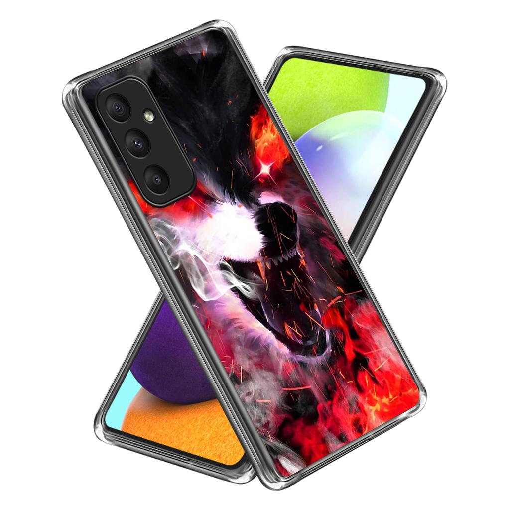 For Samsung Galaxy A35 5G Case Anti-Drop Pattern Print TPU Phone Shell