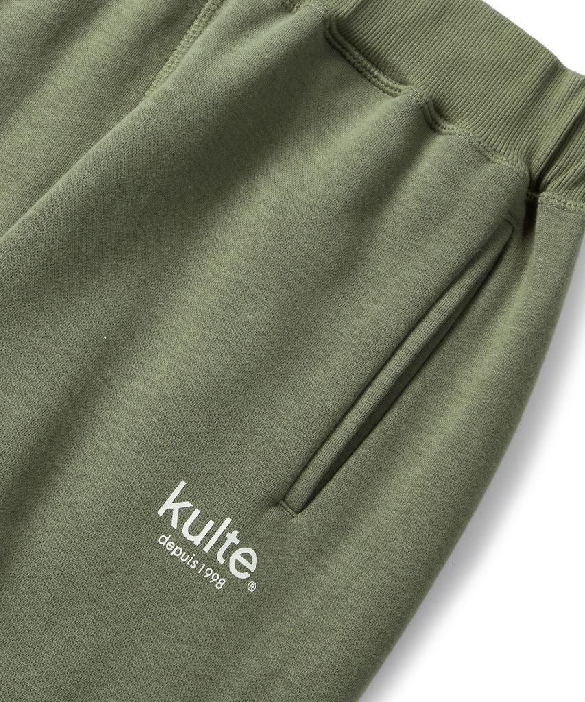 KULTE 076 Classic Logo Jogger Pants Khaki
