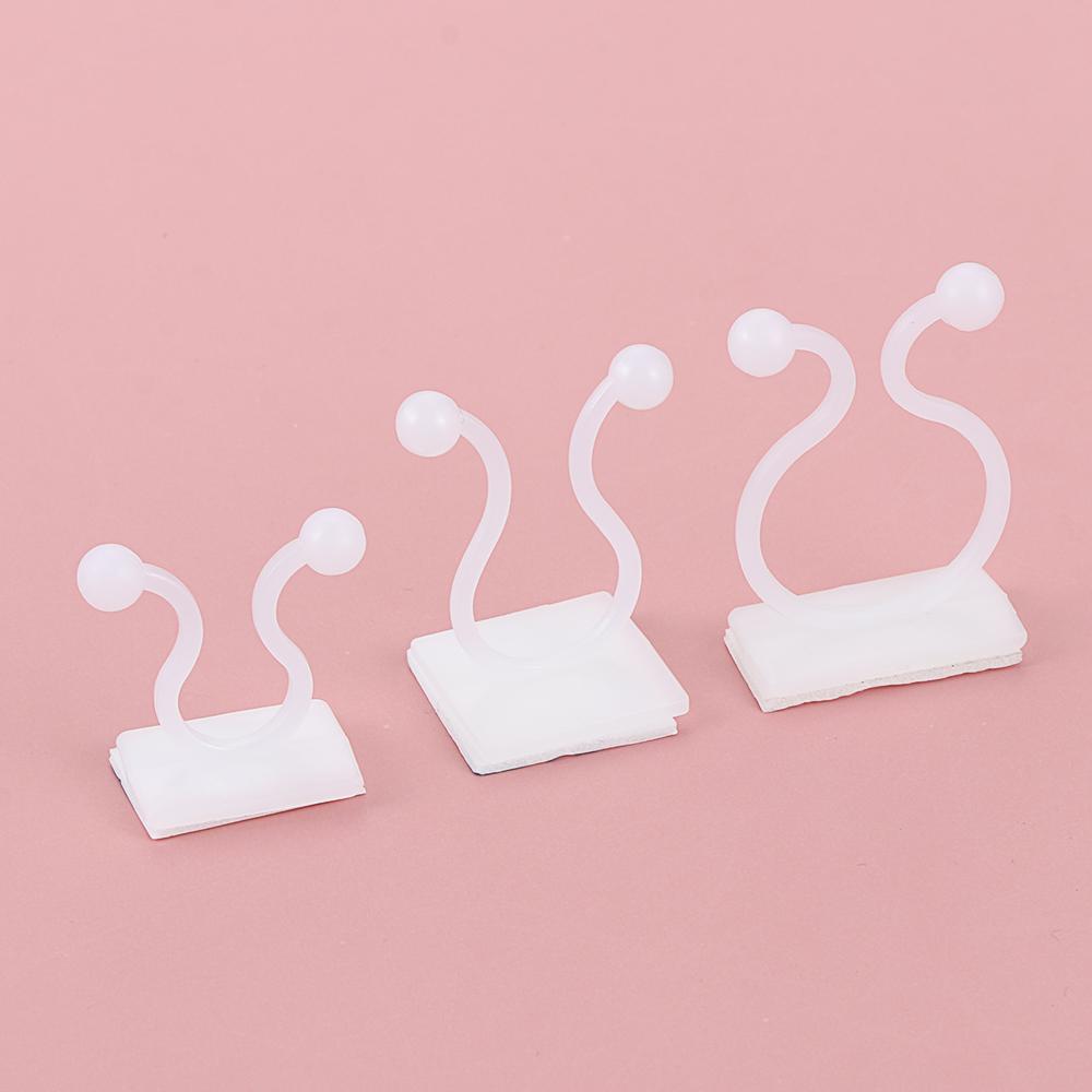 10/50PCS Invisible Plants Holder Climbing Greenhouse Bracket Rattan Clamp Wall Vines Plant Clip