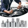 6-teiliges Steckschlüssel-Adapter-Set 1/4 Zoll auf 3/8 Zoll 3/8 Zoll auf 1/4 Zoll 3/8 Zoll auf 1/2 Zoll 1/2 Zoll auf 3/8 Zoll 1/2 Zoll auf 1/4 Zoll