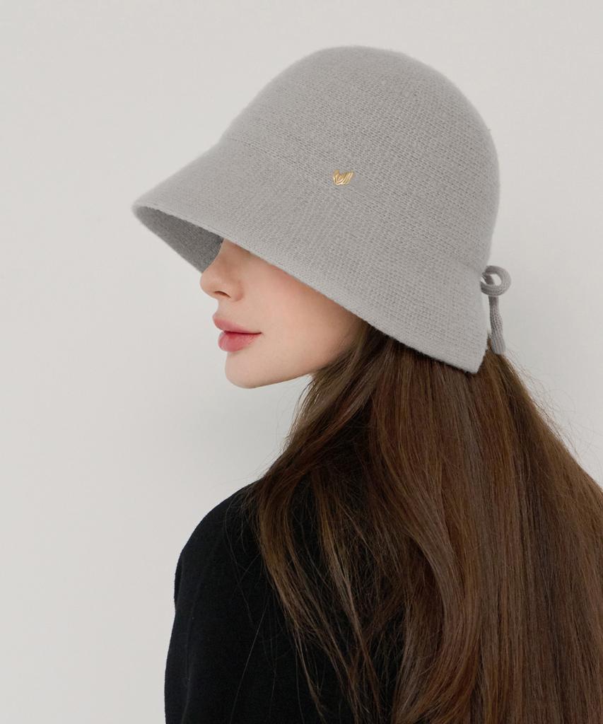 Koipeu Wool Bell Ribbon Hat Cf083Ht103