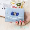 Sailor Moon Wallet Purse Candy Color Bow Knot Women Clutch Bag PU Leather Card Coin Purse