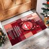 Aberdeen FC Soccer Football Pattern Soft Area Rug Non Slip Indoor Floor Carpet Sports Decor Mat for Bedroom