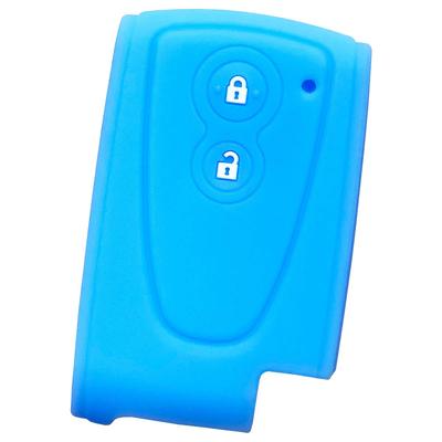 [IKT] Silicone Cover for Daihatsu Car Smart Key 2 Buttons Light Blue/Copen Copen LA400K