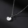 Japanese and Korean Fashion Simple and Versatile Animal Necklace Paper Clip Chain Cute Bird Pendant Necklace