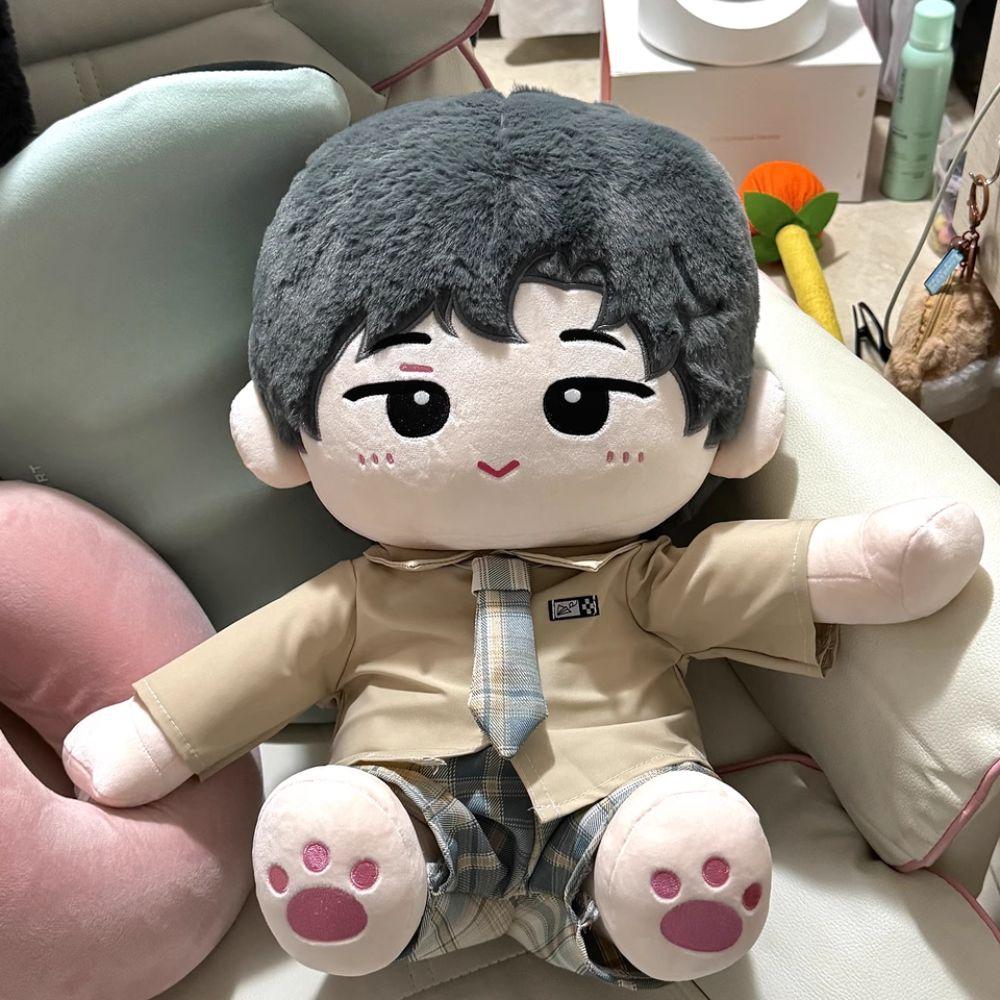 Dress Up Doll Shirt Pants JK Uniform Cotton Doll Outfit 40cm Cotton Doll Clothes Dressing Game